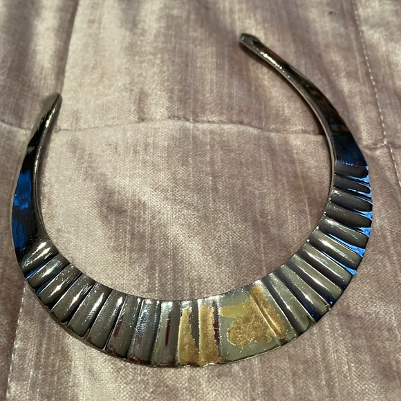 6 for $10 Silver Project Necklace Bib Collar Necklace - Picture 3 of 3